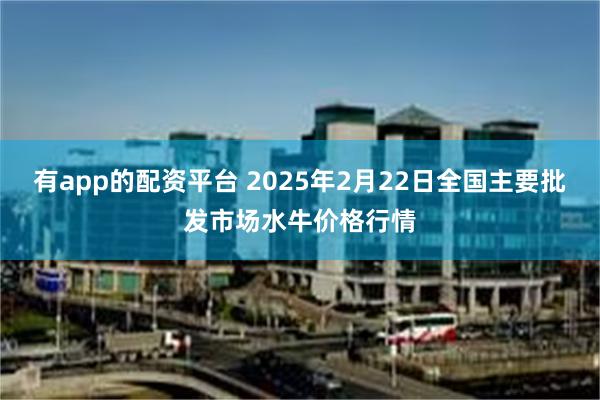 有app的配资平台 2025年2月22日全国主要批发市场水牛价格行情